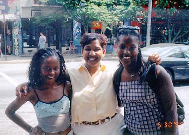 Keisha, Carmen and Lisa