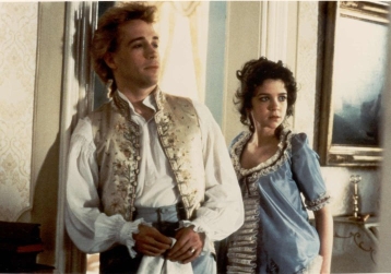 Tom Hulce and Elizabeth Berridge as Wolfie and Stanzie.
