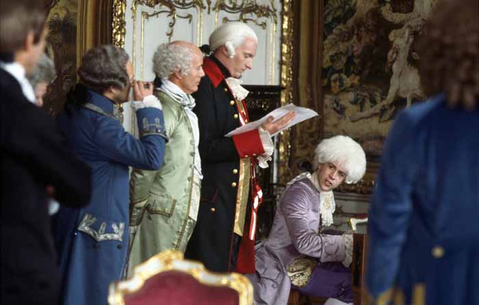 Tom Hulce's Mozart insults Salieri by changing a rather pedestrian march of his into the "From Now On" Aria from "The Marriage of Figaro."