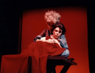 Mozart and Constanze in yet another theatrical production of Amadeus.