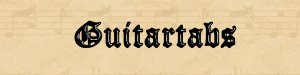 Her finner du noen tablaturer