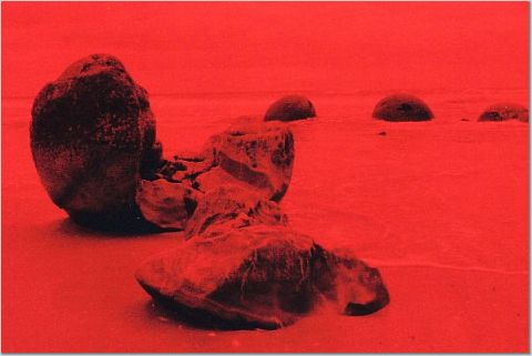 Moraki Boulders, TRIP, Red filter, F 8