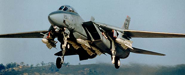 F-14 fully loaded