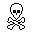 Pirate crossbones