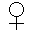 A pair of the symbols of the male gender (the spear and shield of Mars) and female gender (the mirror of Venus)
