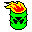 A pair of nuclear wastes icons for your Recycle Bin