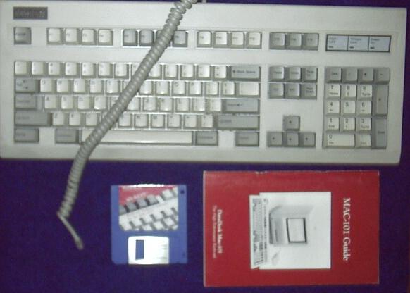 Everything you need to make keying easy on a Mac Plus or earlier!!! Non ADB.