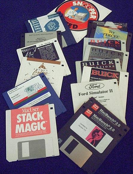 All diskettes load on the desktop and install properly.