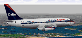 Delta Express 737-232 - Click here to start download.