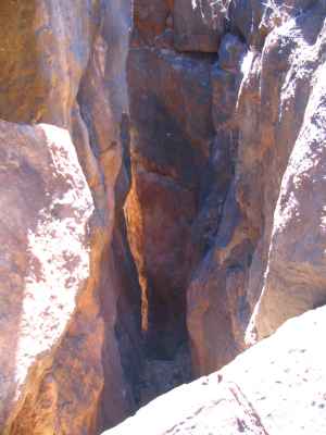 Looking in from above