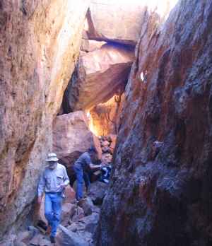 Bridging boulders 2