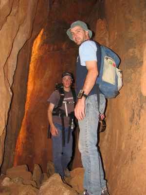 In the chasm