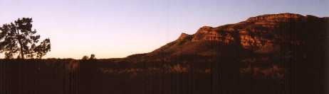 Sunrise on Mt Ohlssen-Bagge