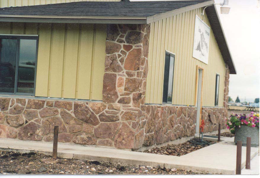 Work done in field stone