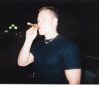 Yes, this is me using tobacco