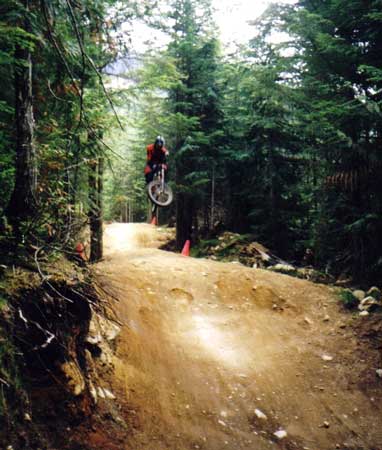 Ryan Floer downhill cycling