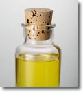 Botella con aceites esenciales