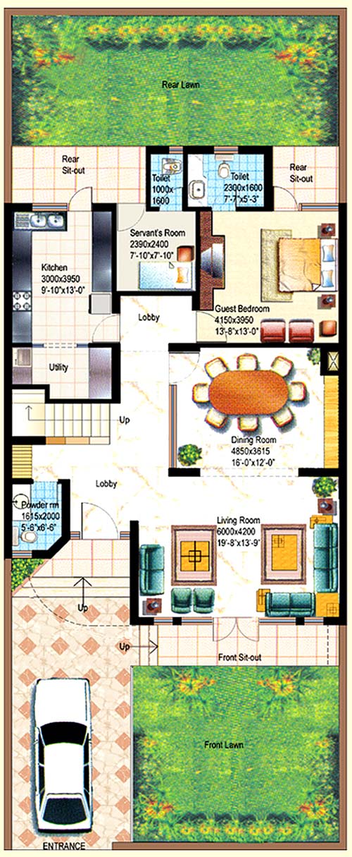 click for Ground Floor Plan