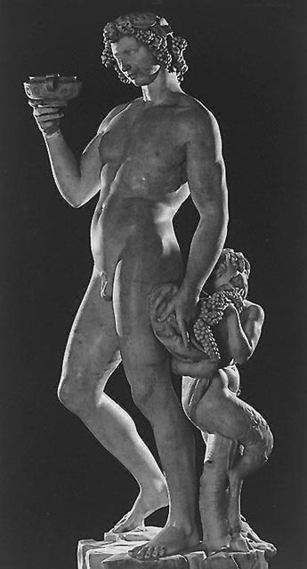 Bacchus by Michelangelo
