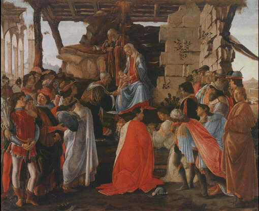 The Adoration of the Magi by Botticelli