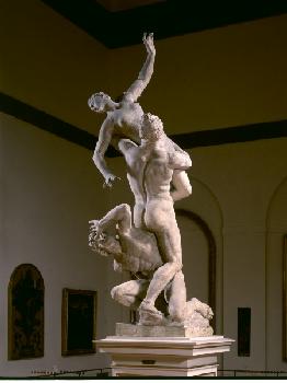 Rape of the Sabine Women by Giambologna