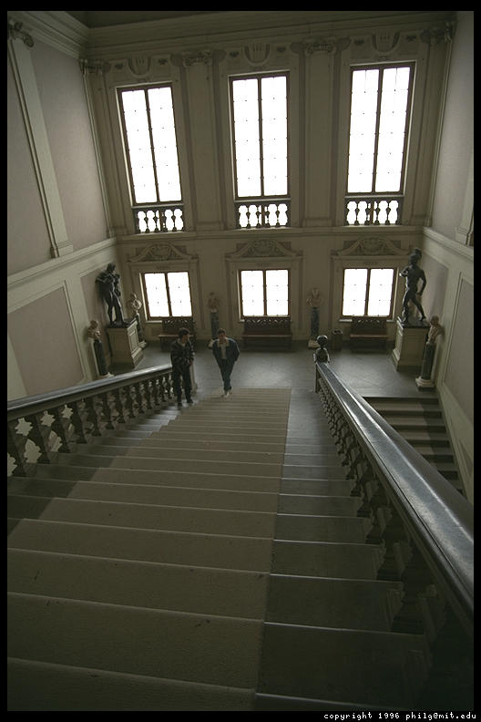 Uffizi Staircase