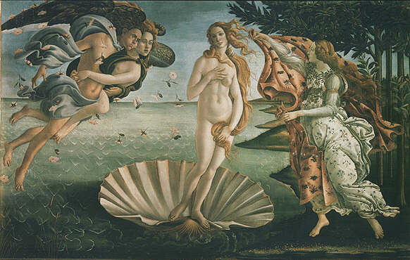 The Birth of Venus by Botticelli