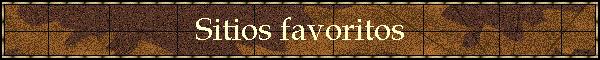 Sitios favoritos