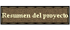 Resumen del proyecto