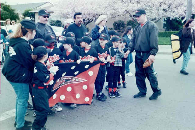 Coach Mark and the team