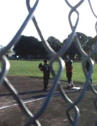 the right side of the infield