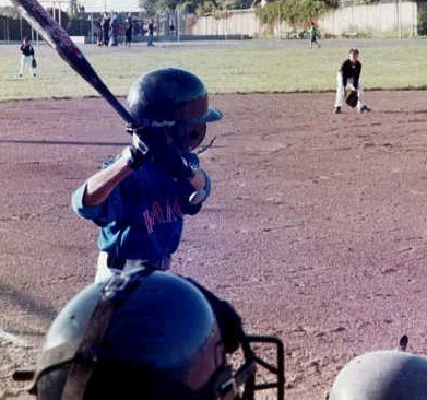 base hit home run ...