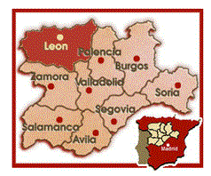 Mapa Castilla Le�n