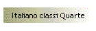 Italiano classi Quarte