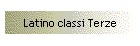 Latino classi Terze