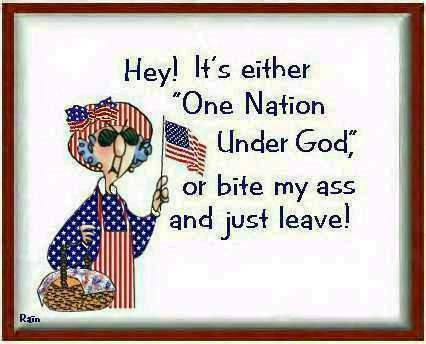 Comment about People not liking America