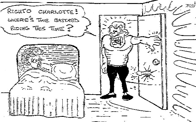 door slam cartoon