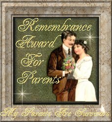 REMEMBRANCE AWARD FOR PARENTS