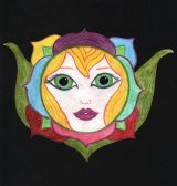 Flower Faced Fey Queen by flwrfey (c)98