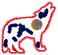 Little Moon Wolf Symbol Animated