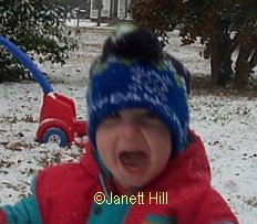 -Jordan's First Snow--