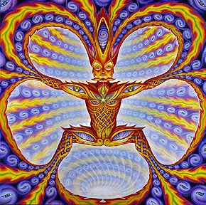 cosmic elf by alex grey