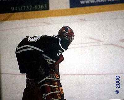 goalie crouch