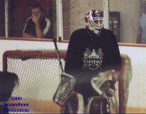 in goal; caps training camp