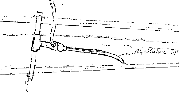 Rag-proof sampling hose
