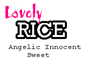 I'm A Rice Girl