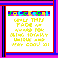 Soccergrl Award