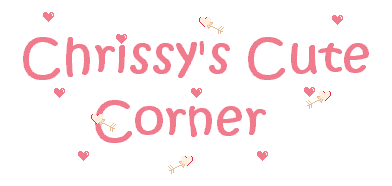Welcome to Chrissy's Cute Corner!