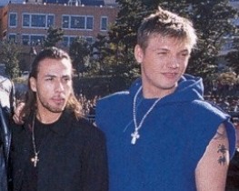 'We've fooled them. They'll never notice our matching love crosses.'
