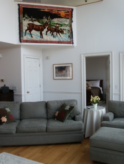 roomy living area